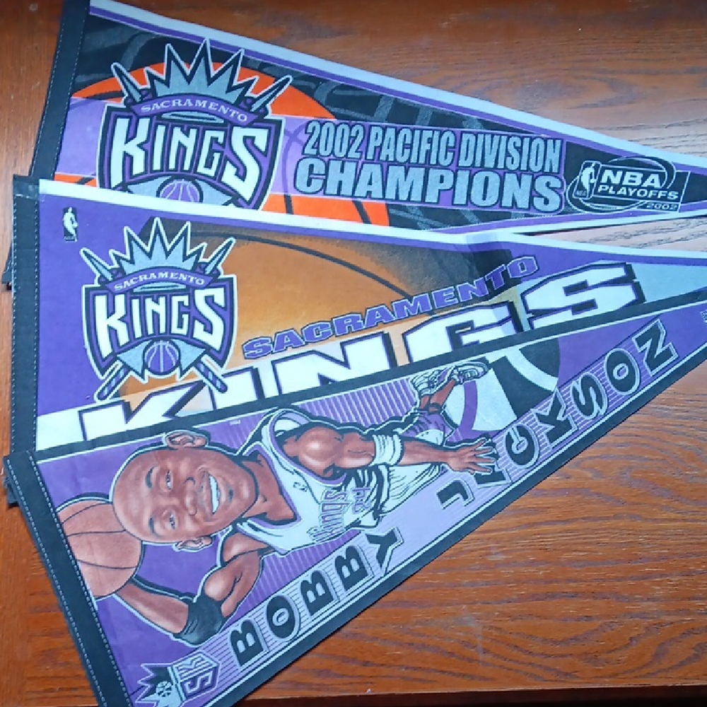 Sacramento Kings NBA Pennants